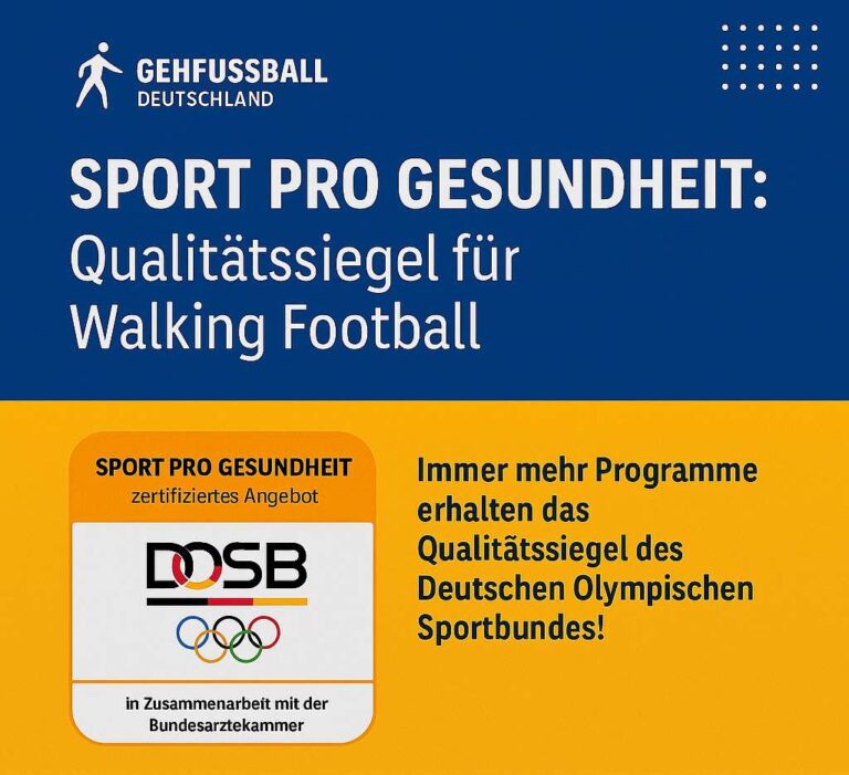 Qualitätssiegel SPORT PRO GESUNDHEIT